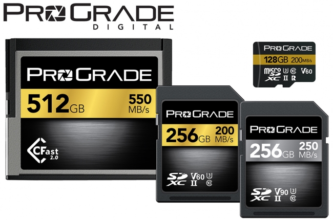 ProGrade Digital（プログレードデジタル）がAmazonを通じて国内でのハイエンドメモリカード製品群の販売を開始｜ProGrade  Digital Incorporated（プログレードデジタル）のプレスリリース