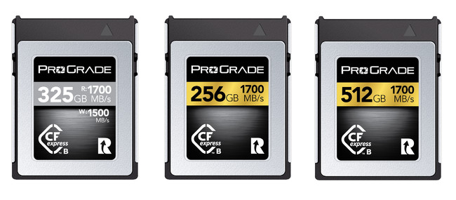 プログレードデジタル CFexpress COBALT 325GBの20%OFFセールを実施｜ProGrade Digital