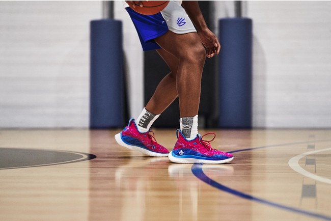 curry 8 pink and blue