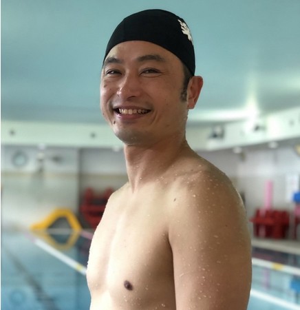 「楽泳スイミング」主宰　水泳指導歴27年の中原正博さん