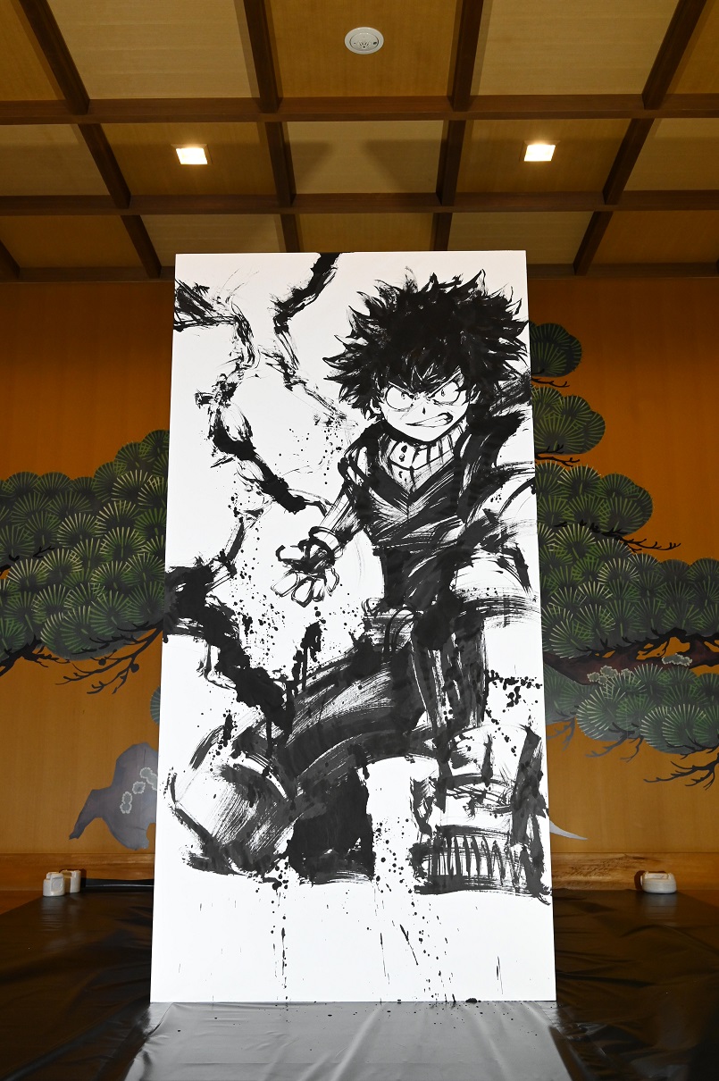 最高 かっこいい 水墨画 アニメ アニメゾーン