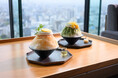 天空の茶室で味わう、和と洋のかき氷。宇治抹茶と「TWG Tea」の紅茶が織りなす、夏の贅沢なひととき／ザ ロイヤルパークホテル アイコニック 名古屋