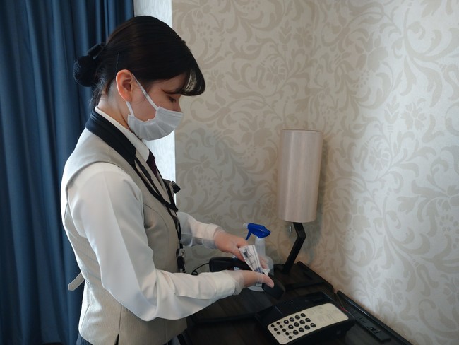 ザ ロイヤルパークホテル 東京羽田の清掃（イメージ）