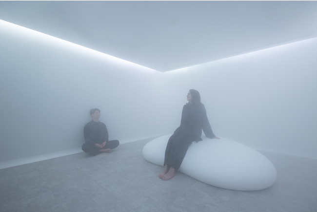 ミストに包まれた「blank」 ミストに包まれた「blank」