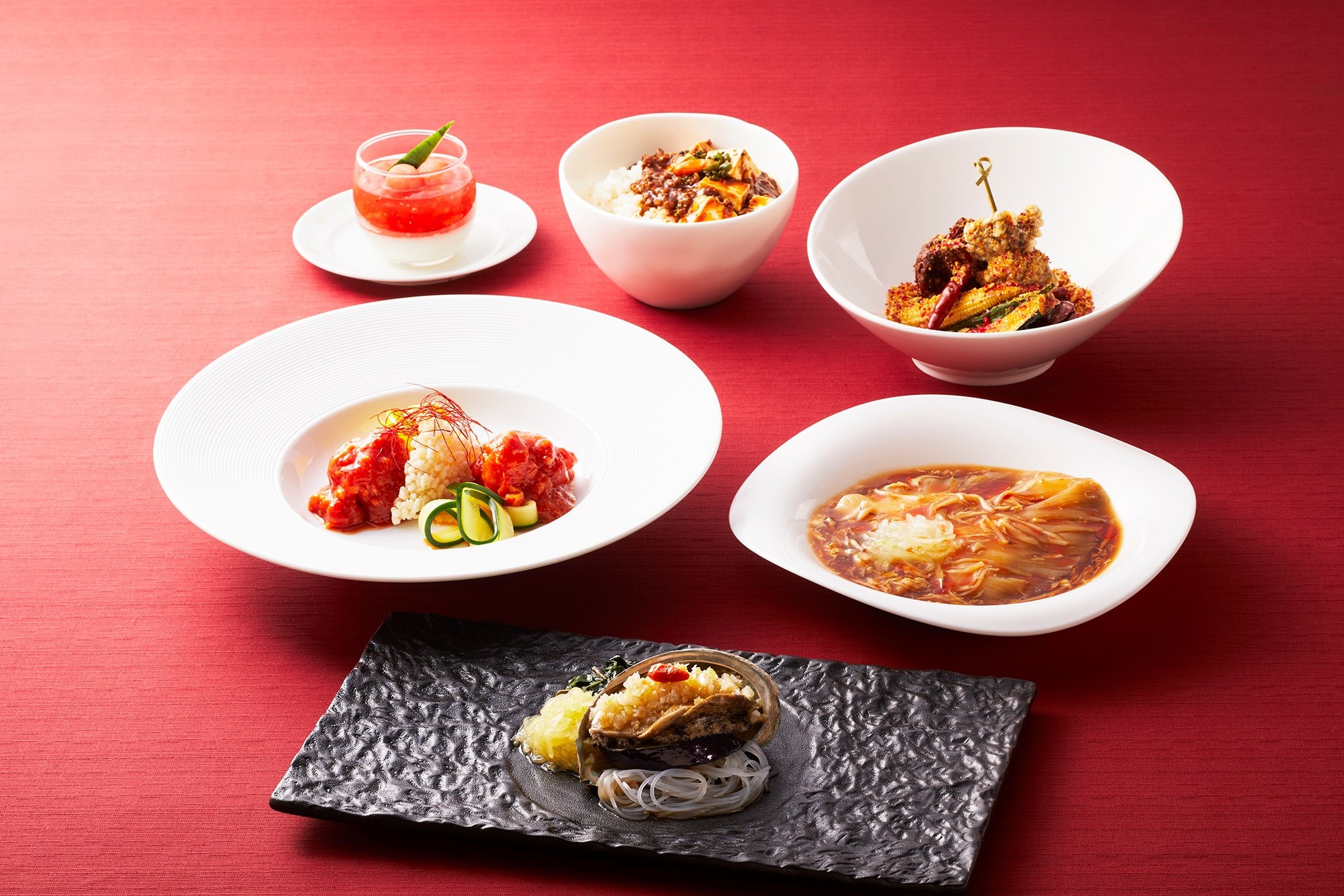 新・中国料理 彩華 全4巻＋客席編レシピ 全巻5冊セット揃い 2001