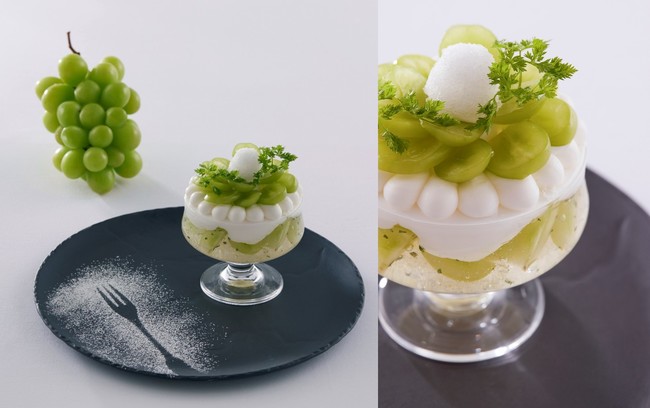 GREENーマスカットのパフェー GREENーマスカットのパフェー