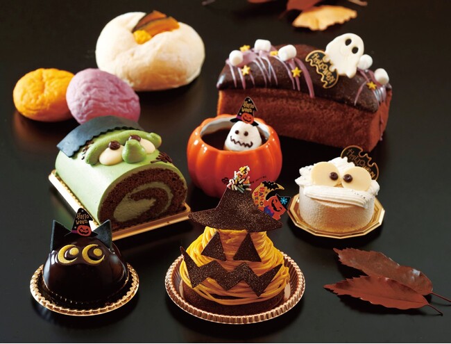 「ハロウィンフェア」ではスイーツ6種・ブレッド2種が登場