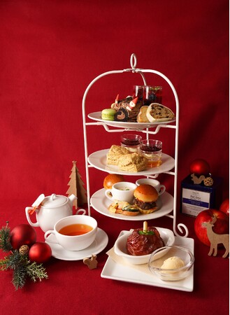 まるごと焼きりんごとクリスマスのアフタヌーンティー まるごと焼きりんごとクリスマスのアフタヌーンティー