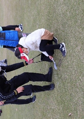 目土はコースへの「尊敬」