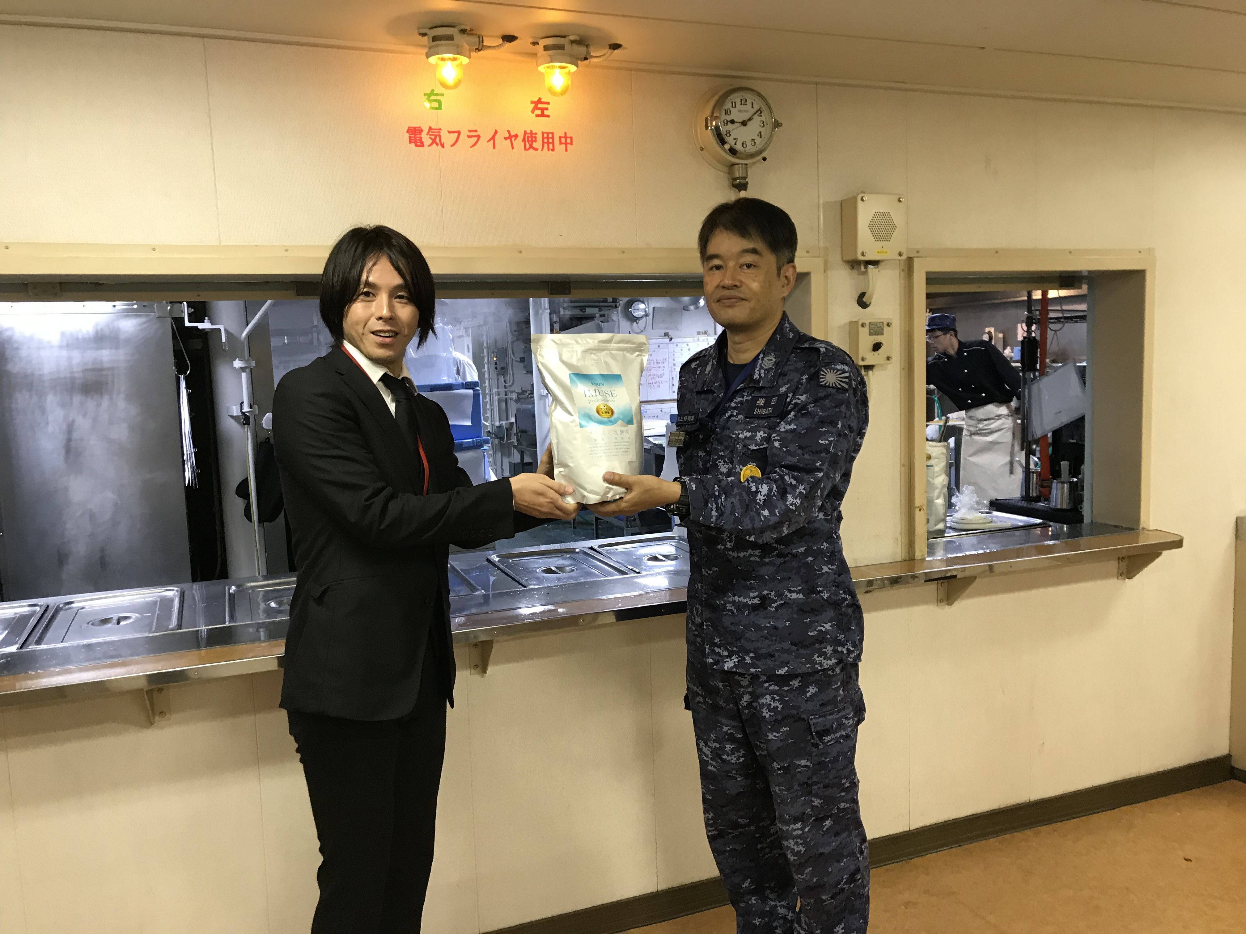 「iMUSE professional プラズマ乳酸菌」を第61次南極地域観測隊「砕氷艦(南極観測船)しらせ」に積載