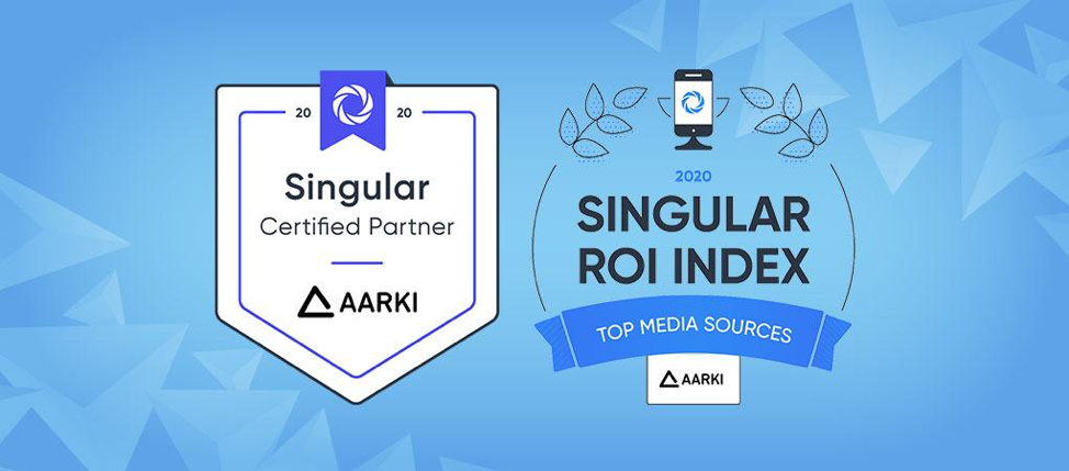 Aarki、Singular Certified Partnerに認定、Singular ROI Index 2020にランクイン