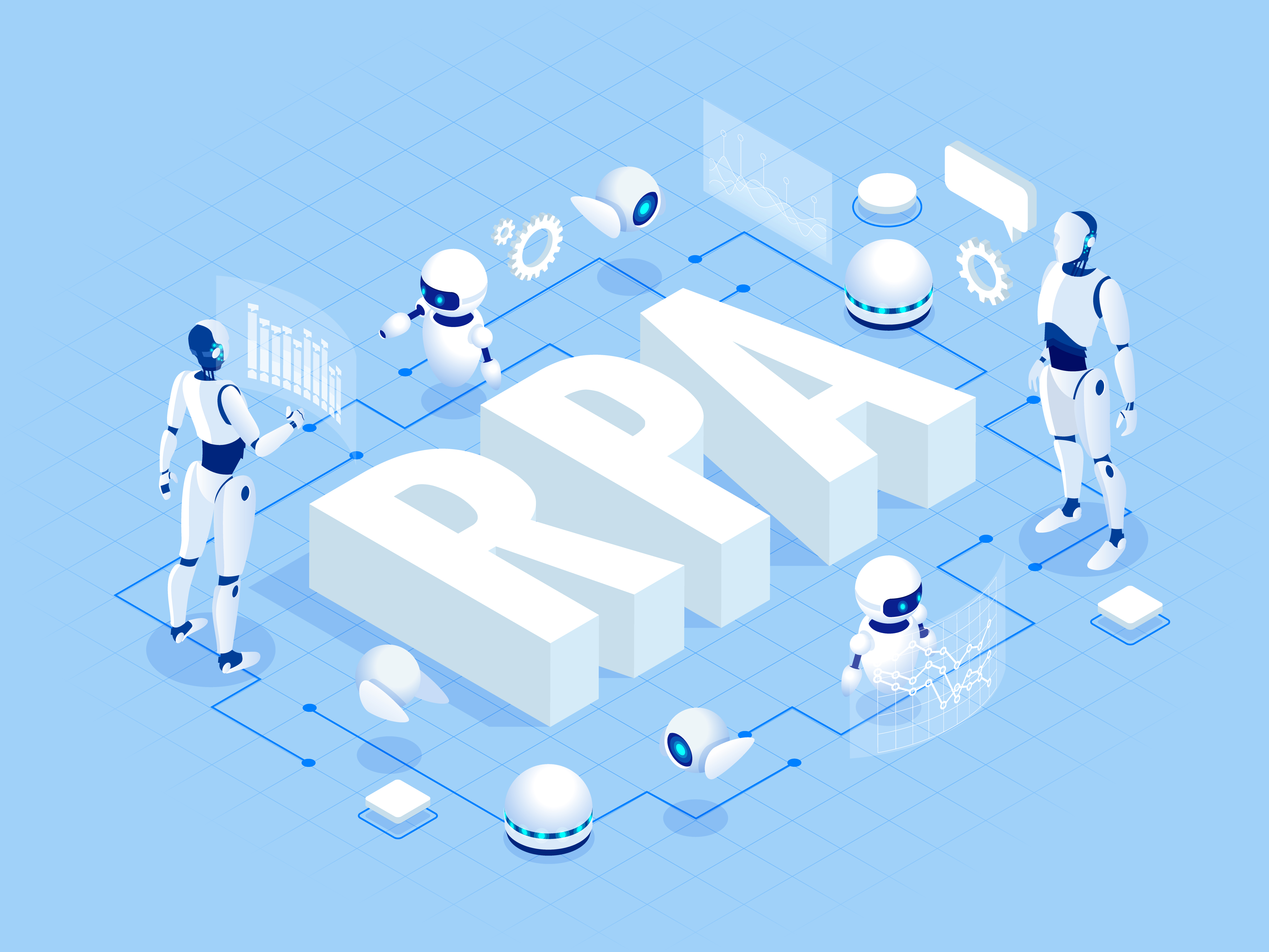 Автоматизация процессов в искусственном интеллекте. Роботизированная автоматизация процессов. Изометрический процесс. Автоматизация процессов ИИ. Автоматизация процесса разгрузки.