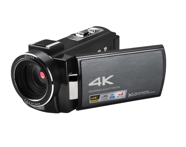 M1008-197-160】4K ビデオカメラ 日本製CMOSセンサー-