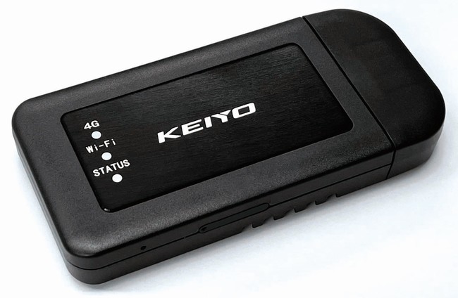 KEIYO新商品 クルマでも快適にネットが使える車載用無線ルーター発売 