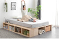 レイアウトの自由度で人気の“パレットベッド”にハイタイプが登場!空間を無駄なく活用!ベッド下を収納として活用できる新モデル