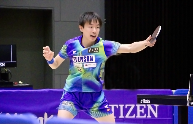 スヴェンソングループ所属 卓球男子日本代表 丹羽孝希選手 ケアリッツ 
