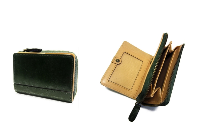 BRIDLE leather Two Way Action Zip Coin&Card Holder ダヴィンチ ファーロ　Davinci FARO