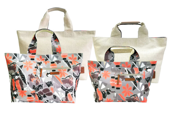MAIKO PUZZLE Tote Grey MAIKO PUZZLE Tote Grey