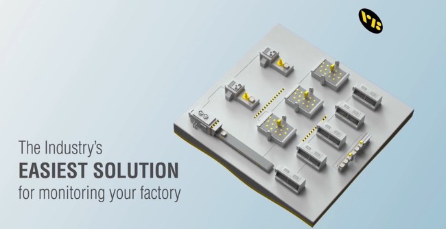 貴社工場の稼働率をモニタリングする最も簡単な方法をvisual factoriesが提供させていただきます。