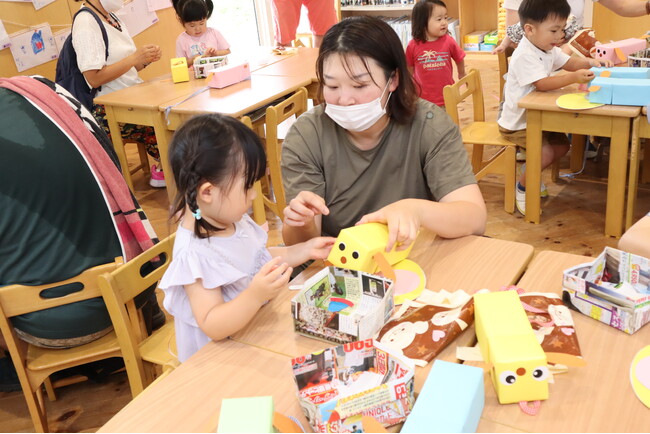 親子で楽しめるブースもたくさん出店します