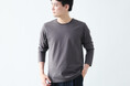 超希少なピマコットン100%。大人気の「上質コットン100%のドレスTシャツ」から新色”ブラウングレー”が登場