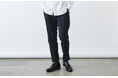 宮崎県から世界へ。パンツ工場・南海服装製。「Washable Merino ウールツータックパンツ」登場。エレガントでリラクシングな通年パンツ