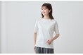 和歌山×富山の合作。最高級ピマ綿100%の特注生地で作る、「ドレスTシャツ・ボートネック五分袖」新登場