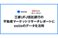 三菱UFJ信託銀行の不動産マーケットリサーチレポートにestieのデータを活用