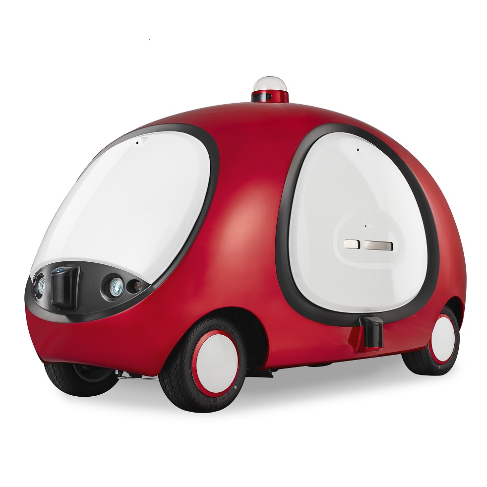 ティアフォー、ラストマイルデリバリーのための低速完全自動運転EV「Postee(ポスティー)」を第2回自動運転EXPOで発表