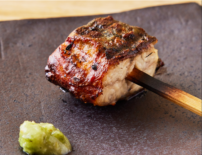 名物　蒲の穂焼き