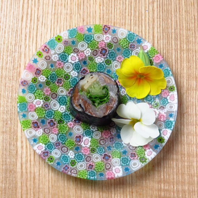 見た目も味も美しいハーブロール