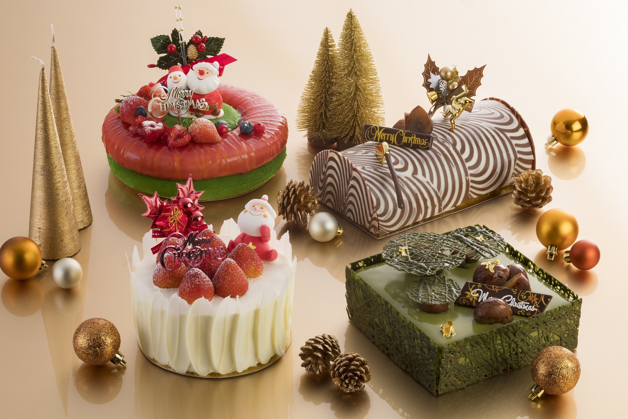 【京都悠洛ホテル Mギャラリー】開業後、初となる2020年クリスマスケーキのご案内