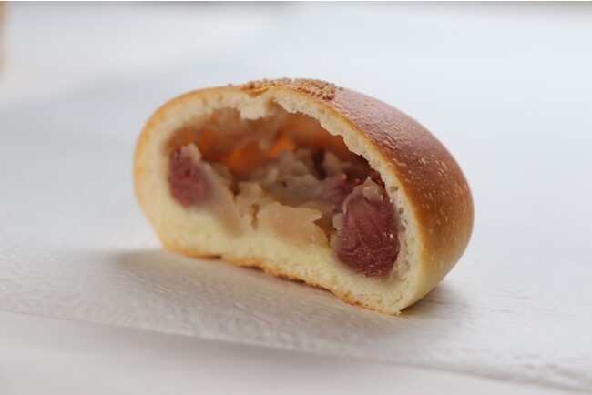 甘すぎない上品な甘味の季節の「いちごあんぱん」 甘すぎない上品な甘味の季節の「いちごあんぱん」