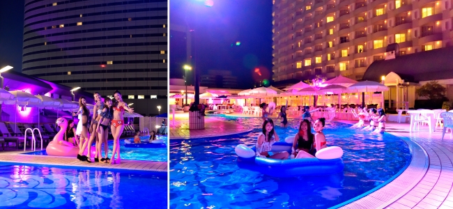 ホテルのプールで楽しむ 大人の夜遊び ポートピアナイトプール 19年7月6日 土 Open 株式会社神戸ポートピアホテルのプレスリリース