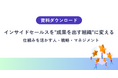【仕組みを作っても成果が安定しない理由】インサイドセールスを“動く組織”に変える運用設計とは