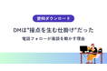 【DMを送っても反応がない理由】商談を動かす“電話フォロー”の設計視点