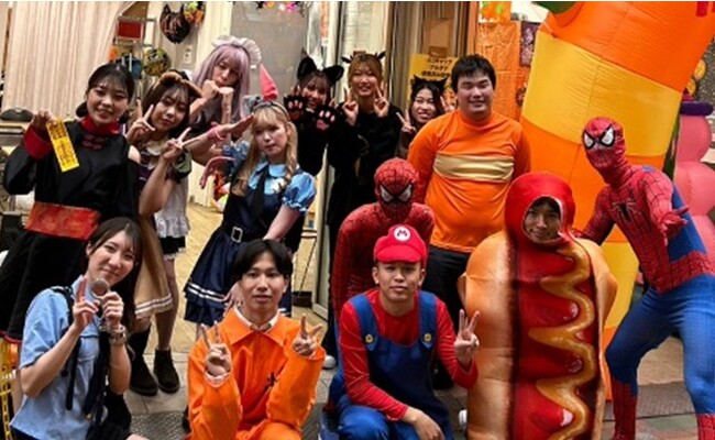 ハロウィンイベントの様子 ハロウィンイベントの様子