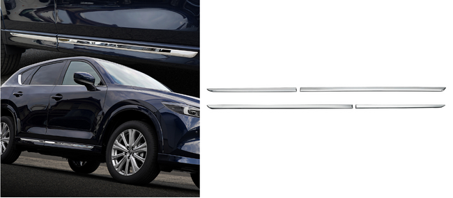 マツダCX-5 KF系のサイドドア下部に装着するドレスアップパーツ マツダCX-5 KF系のサイドドア下部に装着するドレスアップパーツ