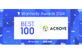 ACROVEが40,000社からWantedly Awards 2024 BEST100に選出