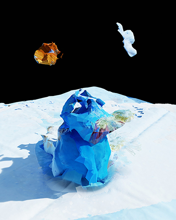 中田拓法氏《ガーベラ、向日葵とレインボーマム》 中田拓法氏《ガーベラ、向日葵とレインボーマム》