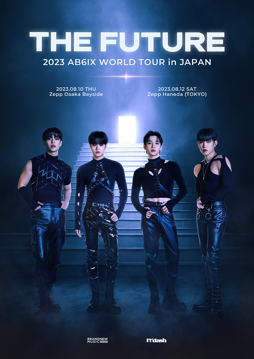KPOPグループ AB6IX(エイビーシックス)日本初コンサート開催決定! 2023 AB6IX WORLD TOUR [THE
