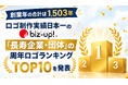 【創業年の合計は1,503年】ロゴ制作実績日本一のビズアップ、「長寿企業・団体」の周年ロゴランキングTOP10を発表