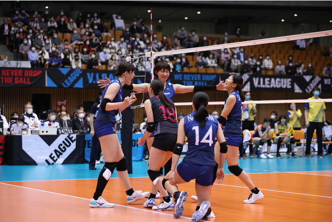 2位通過の東レに勝利し、ファイナルの切符を掴んだ久光 4月9日 対東レ戦 2位通過の東レに勝利し、ファイナルの切符を掴んだ久光 4月9日 対東レ戦