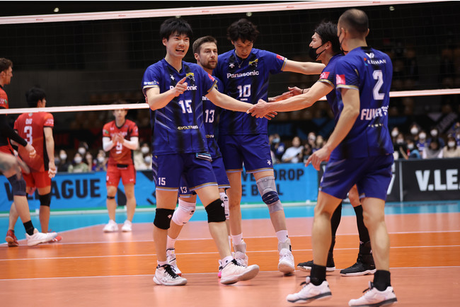 V1男子 第3位となったパナソニック 4月9日 対サントリー戦 V1男子 第3位となったパナソニック 4月9日 対サントリー戦