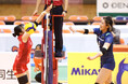 【バレー/Vリーグ】V1男子・WD名古屋、JT広島がストレート勝ち。V1女子・久光が昨季女王NECに勝利!