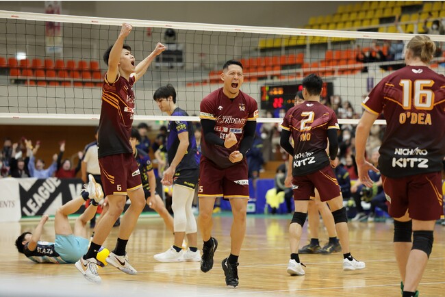 バレー/Ｖリーグ】V1男子・VC長野がフルセットの激闘を制し念願の今