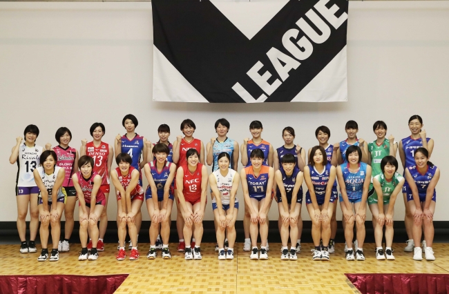 バレー ｖリーグ ワールドカップバレーの次はｖリーグ開幕 参加全12チームの選手による開幕記者会見を開催 一般社団法人日本バレーボールリーグ 機構のプレスリリース