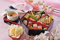 【明治記念館】“お花見メニューを店内でもテイクアウトでも!” お花見の際のご会食や桜の名所のお供にお使いいただける鮨・天麩羅・鉄板焼「羽衣」の御膳やお弁当をご紹介します【お花見特集】
