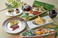 【明治記念館】“平日ランチ限定で鮨・天麩羅・鉄板焼を全て堪能!” 館内レストラン「羽衣」の看板メニューを一度にお召し上がりになれるお得なミニ会席「青竹会席(5,500円・税サ込)」をご紹介します