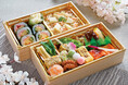 【明治記念館】桜とともに味わう春の贅-鮨・天麩羅・鉄板焼「羽衣」の華やぎお花見弁当、3月1日より登場！